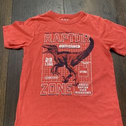 Boys Red Dinosaur Shirt Size 5/6 By Childrens Place #5