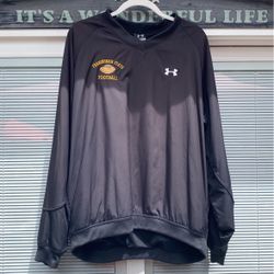 Under armor Framingham State football windbreaker black