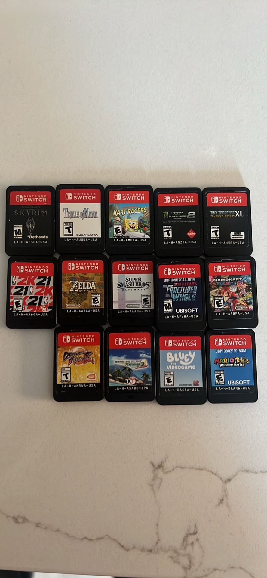 Nintendo Switch Game Lot (14)