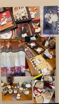 Kitchen decor chef $40