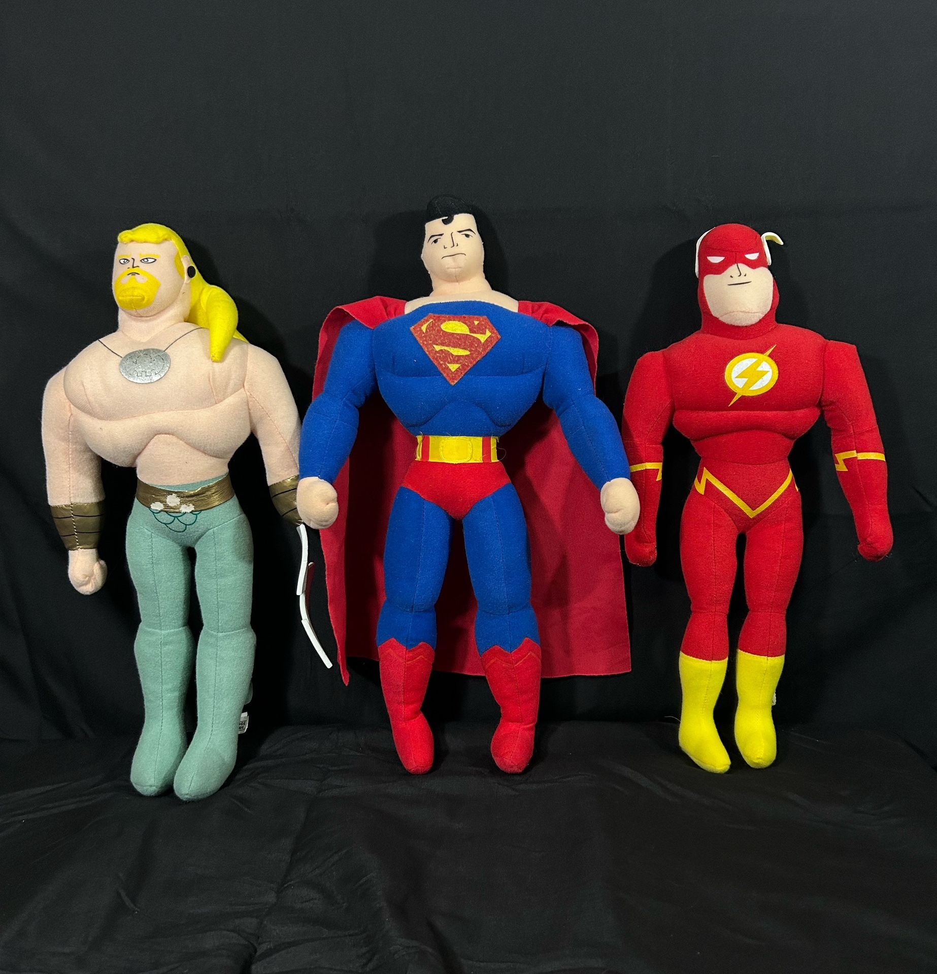Vtg. Justice League 17” Plushies