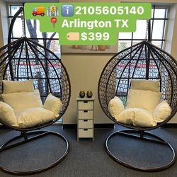 Set Of Two Swing Chairs