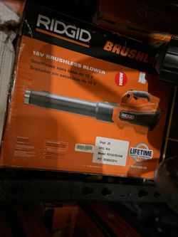 Ridgid 18 volt cordless Blower / 510 CFM