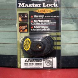 Gun Lock Master Lock