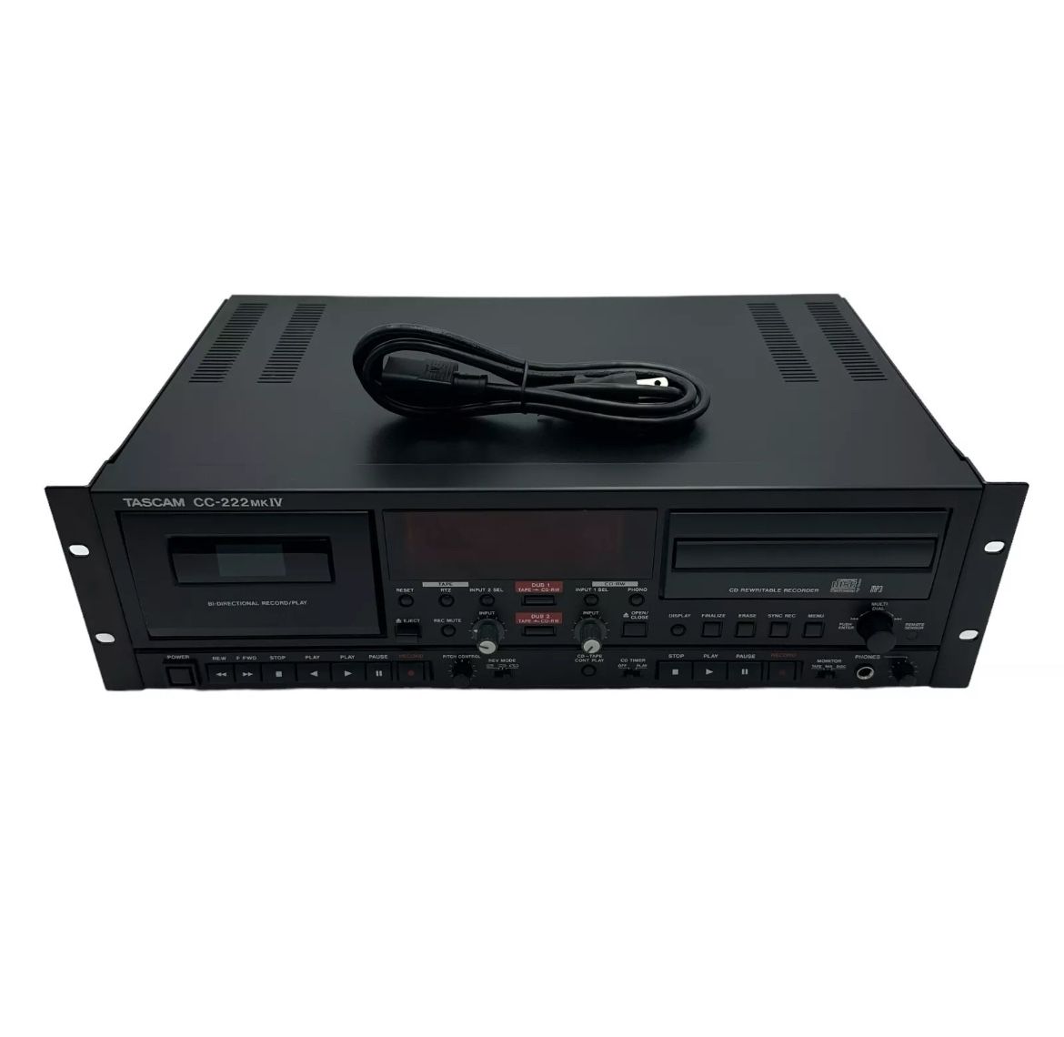 Tascam CC-222 MK IV CD Recorder Cassette Deck
