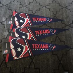 Houston Texans NFL Pennant Flags