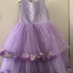 Lilac dress size 4T