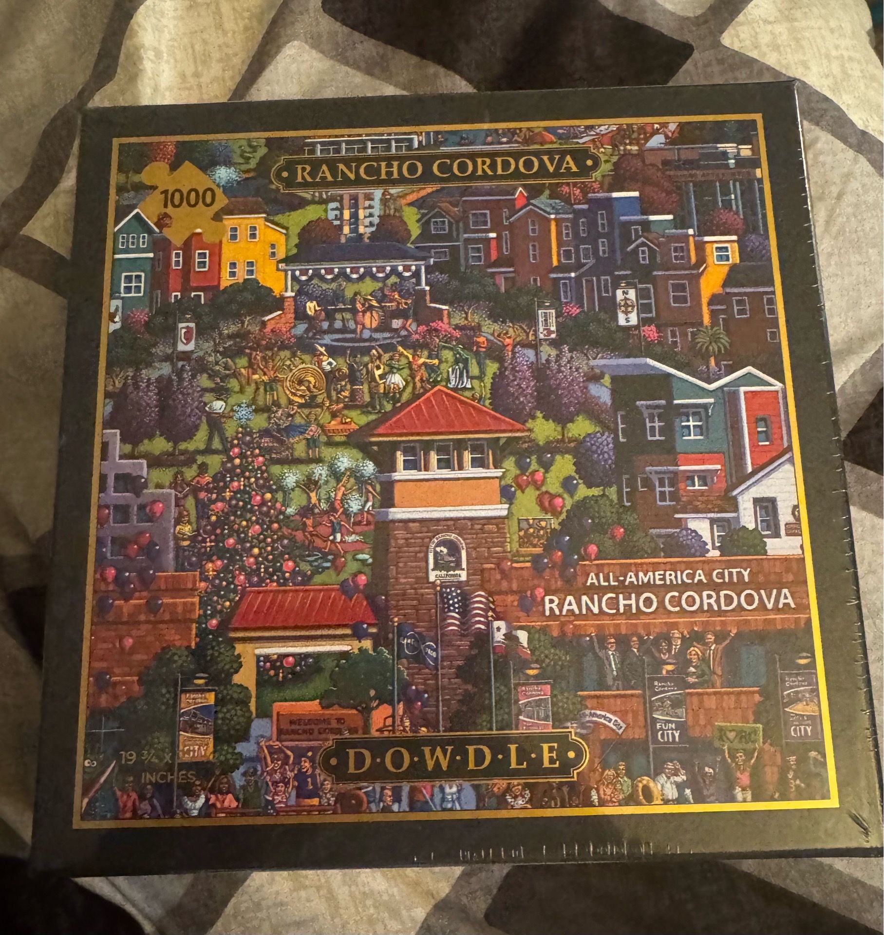 all American city Rancho Cordova puzzle