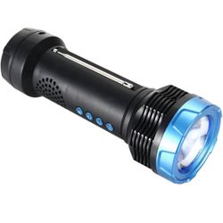 Solar Flashlight  with Radio