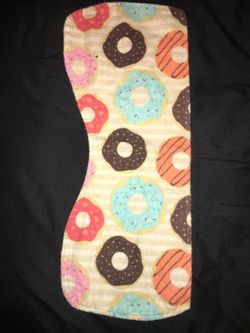 Doughnut burp cloth
