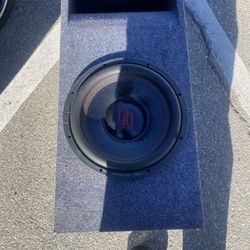 12” DD AUDIO SUB W/ KERF PORTED BOX 