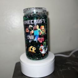 minecraft snowglobe 16oz 