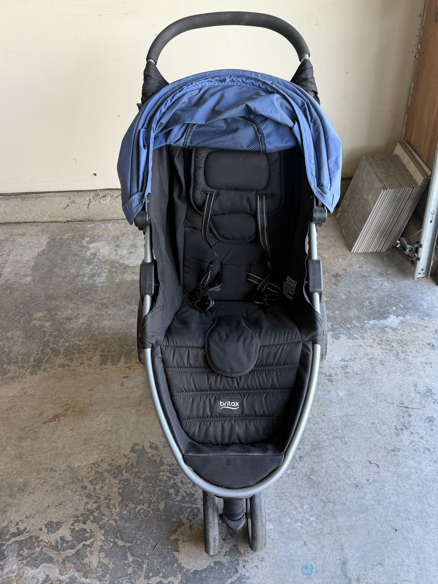 Britax b-agile stroller w/stroller organizer