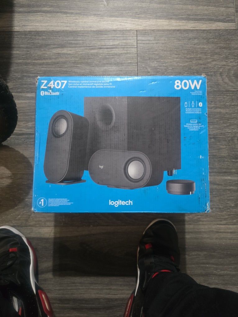Z407 Logitech Wirelessly Control Immersive Sound System