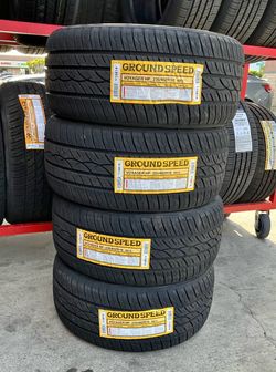 235/40/18 GROUNDSPEED  (4 TIRES NEW) INCLUDED INSTALLATION AND BALANCING (PROMOTION)✅