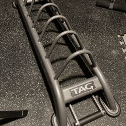 TAG Fitness Horizontal Plate Rack Bumper Cart - Plate Storage