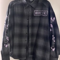 Universal Monsters Plaid Shirt