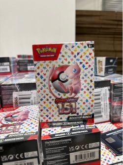 Pokemon 151 booster bundles