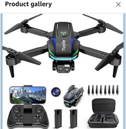 Drone with Dual 1080P FHD Cameras for Beginners, Adults & Kids, WiFi FPV, Under 249g, 90° Adjustable Shock-Absorbing Lens, 26-Min Flight, Headless Mod