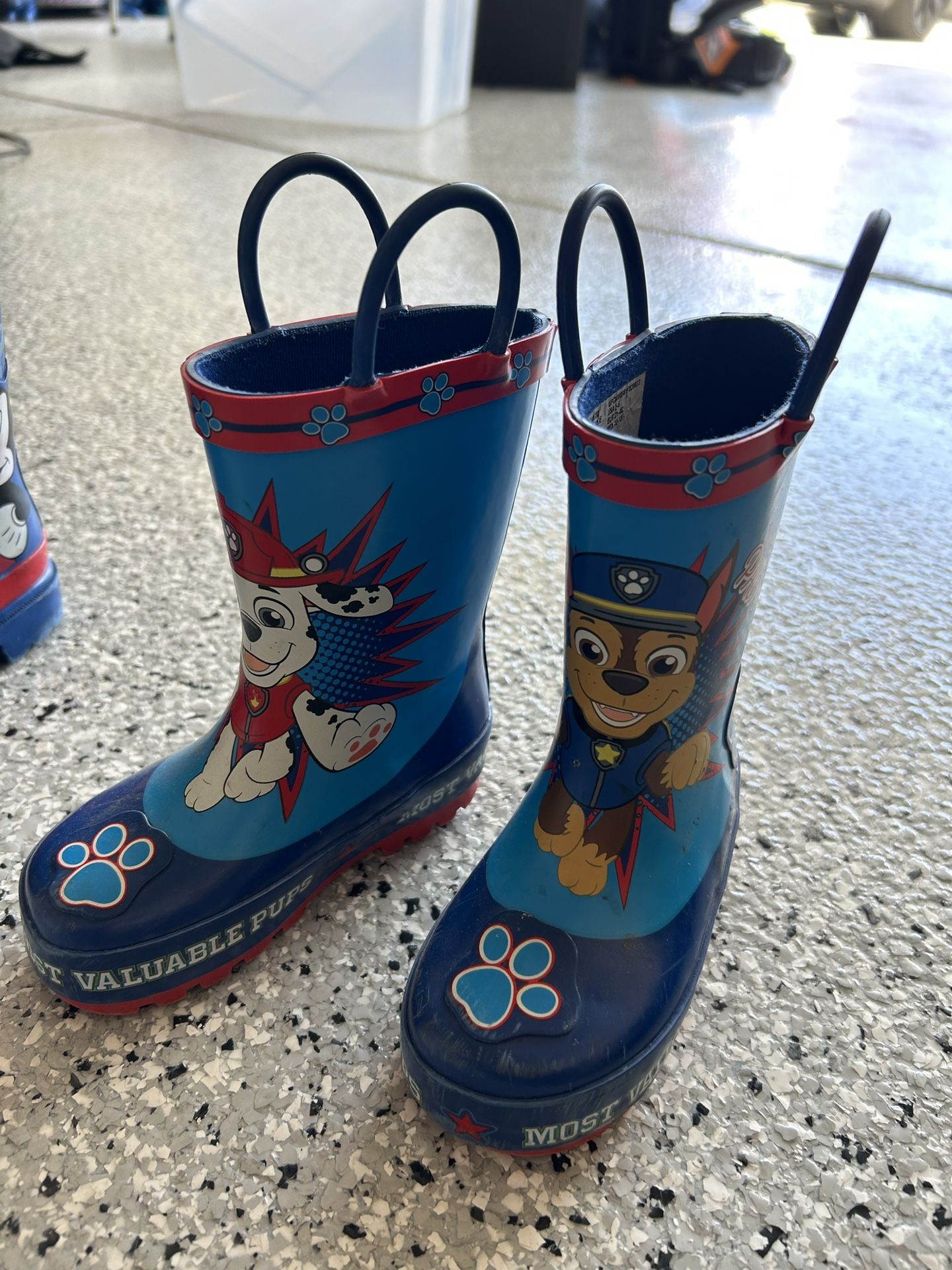 2 Rain shoes/boots for boys