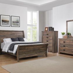 4-PCS Queen Size Bedroom Set In Offer 🔥🔥🔥
