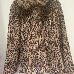 Beautiful leopard print coat