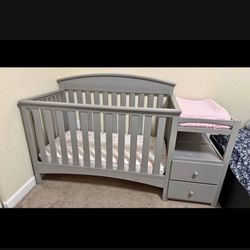 Baby Crib 4in1