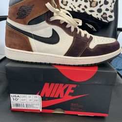Mens Air Jordan 1 Retro OG High ROOKIE OF THE YEAR Customs 10.5