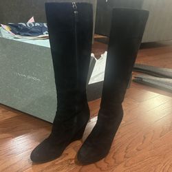 Via Spiga V-farah Black Kid 