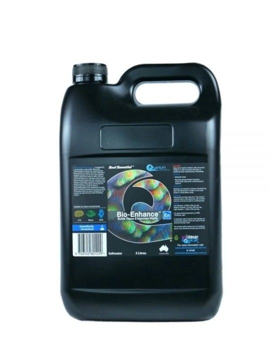 Quantum Bio Enhance 5L Marine Reef Essentials Aquarium Supplement