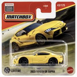 2025 Matchbox #43 2023 Toyota GR Supra