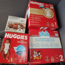 New Huggies Diapers