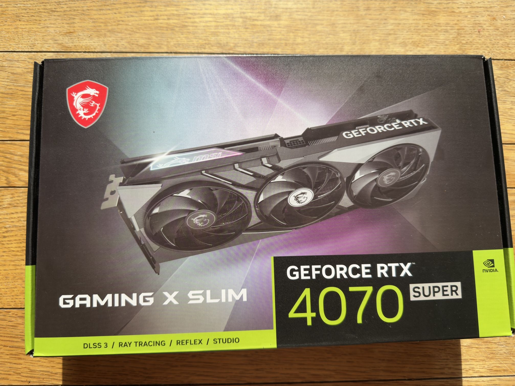 (Like NEW) RTX 4070 Super MSI Gaming X Slim