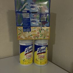 Kleenex Lysol 