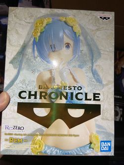 BANDAI Re:Zero Chronicle EXQ Figure Rem
