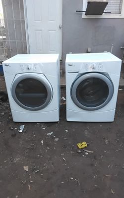Washer and dryer