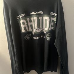 Rhude Racing Long Sleeve T Shirt 