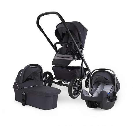 Nuna mixx stroller + Nuna Pipa car seat with base + bassinet +accessories