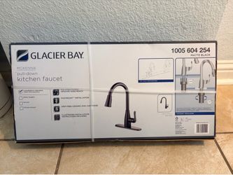 Brand new Black finish kitchen faucet