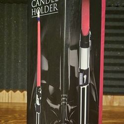 Star Wars Lightsaber Candle Holder w/3 New Candles