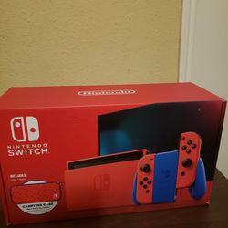 Nintendo Switch - Mario Red And Blue Edition