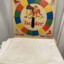 VINTAGE Twister Milton Bradley 1966 Classic Family Game