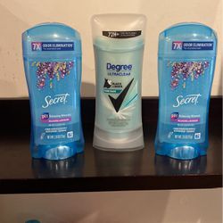 Secret , Degree Deodorant  