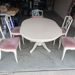 Dining Table Set w/ 5 Chairs
