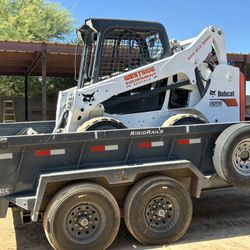 BOBCAT & DUMP TRAILER 