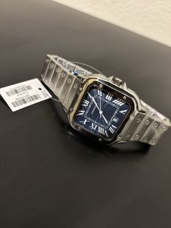 Blue Dial Watch Size 40mm