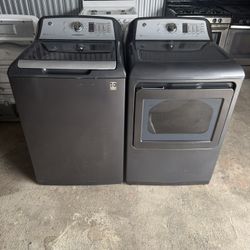 GE Washer And Electric Dryer