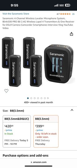 Saramonic Blink 500 B8