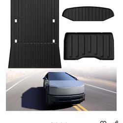 New All Weather 3 Piece Cargo Mat Liner Set For 2023-2025 Tesla Cybertruck 