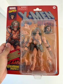 Marvel legends Wolverine weapon x